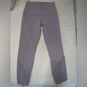 Lululemon Wunder Under Scalloped Hem High Rise Crop 23”